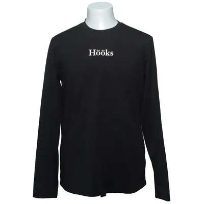 Long sleeve T-shirt (Black) from Hööks Elastane, Polyester