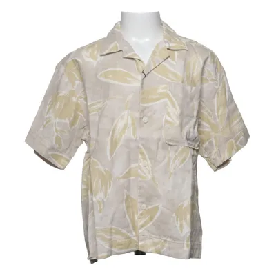 Chemise à manches courtes (Beige, Jaune) de Zara Lin, Viscose