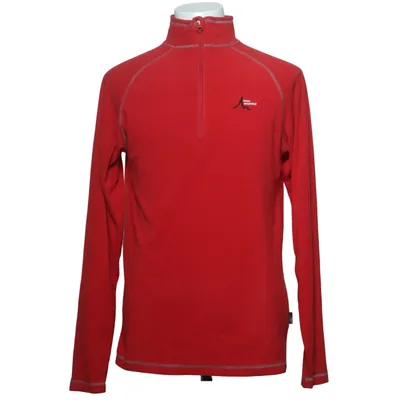 Fleece trui (Rood) van High Mountain Polyester