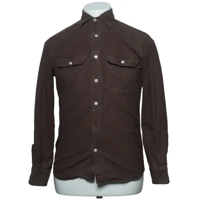 Shirt (Brown) from Blugiallo Cotton