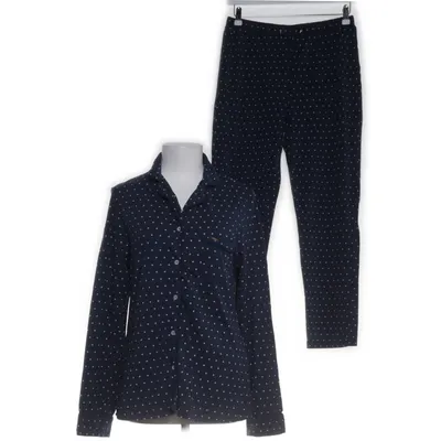 Pyjama (Blauw, Wit) van Hampton Republic Katoen, Elastaan