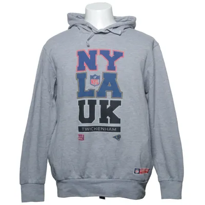 Hoodie (Gray) from NFL Team Apparel Cotton, Polyester