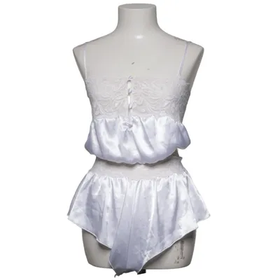 Pajamas (White) from Timor Elastane, Polyamide, Polyester