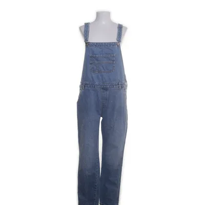 Tuinbroek (Blauw) van Mango Denim Katoen