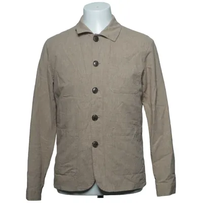 Blazer (Beige) de Premium by Jack & Jones Coton, Lin, Polyester