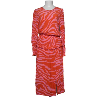 Jurk (Oranje, Roze) van Never Fully Dressed Viscose