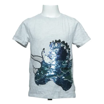 T-shirt (Gray, Multicolored) from H&M Kids Cotton, Polyester