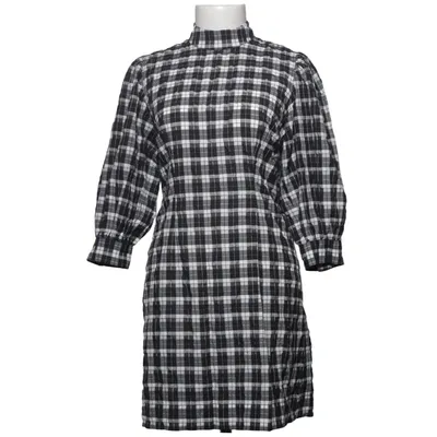 Klänning (Svart, Vit) från Ganni Bomull, Polyamid, Polyester