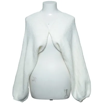 Boléro (Blanc) de Gina Tricot Acrylique, Polyamide, Polyester recyclé, Laine