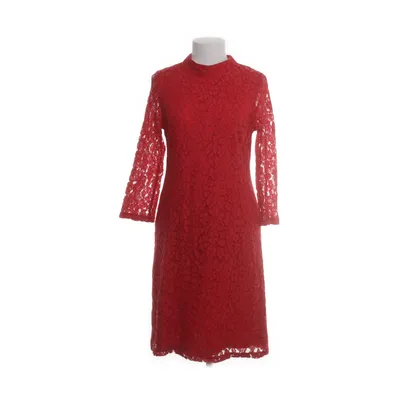 Jurk met col (Rood) van Flash Woman Katoen, Nylon