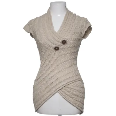 Slipover (Beige) from Jane Norman Acrylic, Cotton, Polyamide