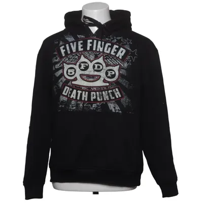 Huvtröja (Svart, Vit, Röd) från Five Finger Death Punch Bomull, Polyester
