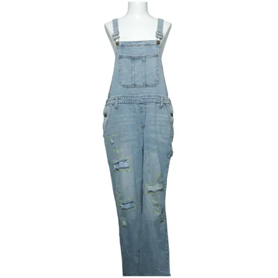 Tuinbroek (Blauw, Geel) van Wild Fable Katoen, Elastaan