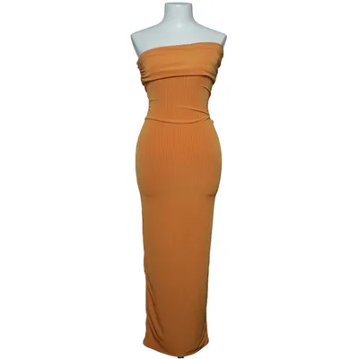 Maxi dress (Orange) from Naked Wardrobe