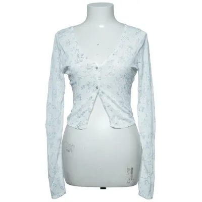 Kofta (Vit, Blå) från Zara Nylon, Viskos