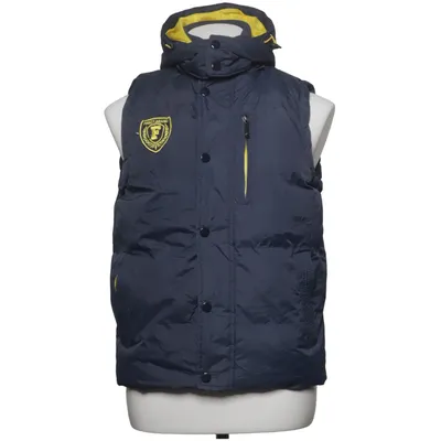 Outer vest (Blue, Yellow) from First Nylon, Polyester