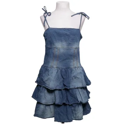 Denim jurk (Blauw) van H&M Katoen, Elastaan