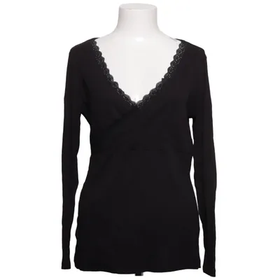 Langærmet t-shirt (Grå) fra Anna Field Curvy Elastan, Økologisk bomuld