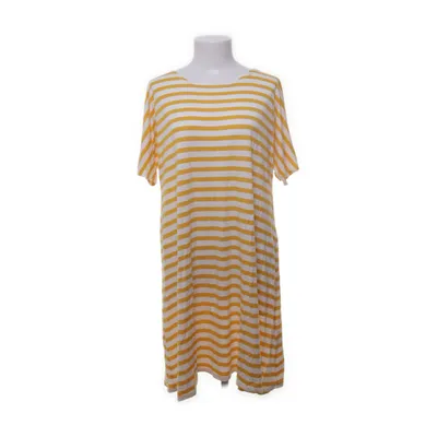 Jurk (Geel, Wit) van Masai Elastaan, Viscose