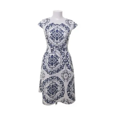 Jurk (Wit, Meerkleurig) van Bodyflirt Boutique Elastaan, Polyester
