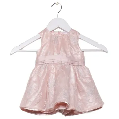Flower girl dress (Pink, Silver) from Baby by Lindex Polyamide, Polyester