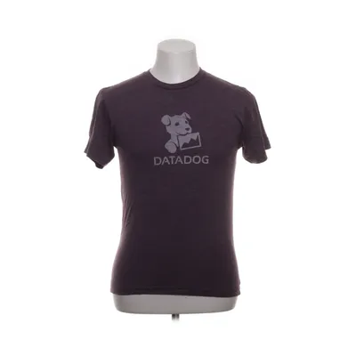 T-shirt (Purple) from Next Level Apparel Cotton, Polyester, Viscose