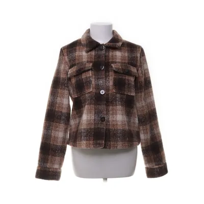 Överskjorta (Brun, Beige, Vit) från ONLY Akryl, Nylon, Polyester, Ull