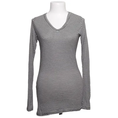T-shirt à manches longues (Noir, Blanc) de Madonna Polyester, Viscose