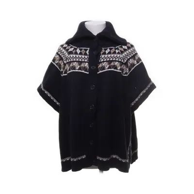 Poncho (Black, Multicolored) from Dept Cotton