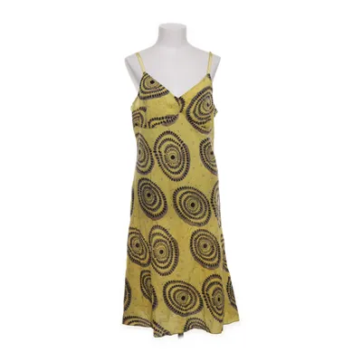 Klänning (Grå, Gul, Svart, Brun) från Adolfo Dominguez Bomull, Silke