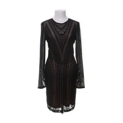 Dress (Black, Beige) from BCBG Max Azria Elastane, Nylon, Polyester