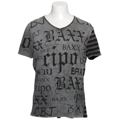 T-shirt (Grau, Schwarz) von Cipo & Baxx