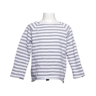 Langærmet t-shirt (Grå, Hvid) fra Gray Label Økologisk bomuld