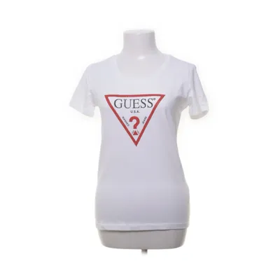 T-shirt (Wit) van Guess Katoen