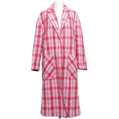 Mantel (Pink, Rot) von Topshop Acryl, Baumwolle, Polyamid, Polyester, Viskose, Wolle