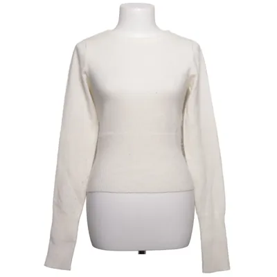 Sweater (White) from Q Angora, Metallic fiber, Polyamide, Wool