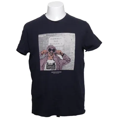 T-shirt (Blue) from Weekend Offender Cotton