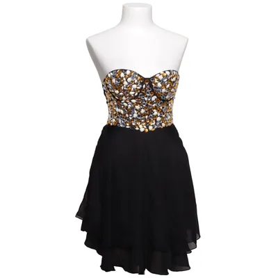 Cocktailjurk (Zwart, Goud) van Club L Polyester