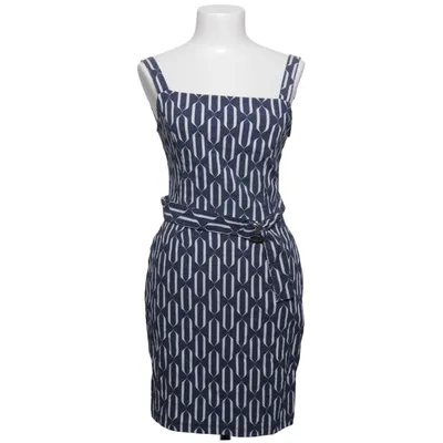 Kleid (Blau, Weiß) von Magenta Baumwolle, Elasthan, Polyester