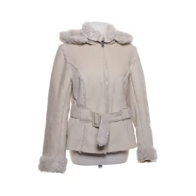 Shearling jacket (Beige) from Forget Me Not Polyester