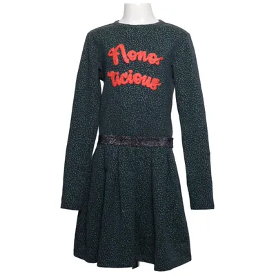 Robe (Bleu, Vert) de Nono Coton, Élasthane, Polyester