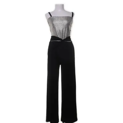 Jumpsuit (Zwart, Zilver) van Rinascimento Elastaan, Polyester