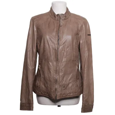 Leren jack (Bruin) van Milestone Leer