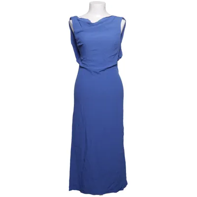 Halterneck dress (Blue) from ASOS Design Viscose