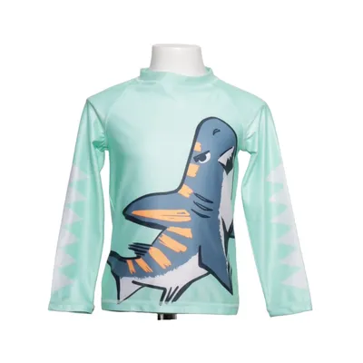 Swim shirt (Green) from H&M Polyester, Elastane