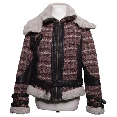 Shearlingjakke (38E2038) fra Desigual Akryl, Polyamid, Polyester, Uld