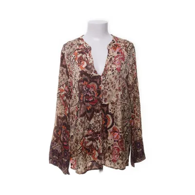 Blouse (Beige, Multicolored, Brown) from Odd Molly Viscose