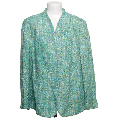 Blazer (Green, Blue) from Walbusch Acetate, Cotton, Viscose
