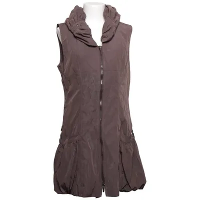 Outer vest (Brown) from Franstyle Polyamide, Polyester