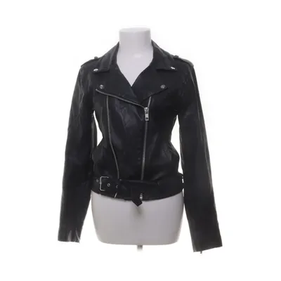 Biker jacket (Black) from The Black Label Collection Lager 157 Polyester, Polyurethane